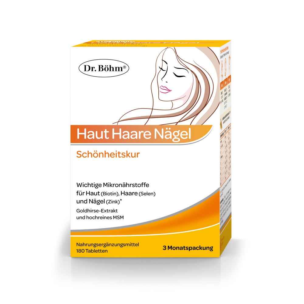 Dr. Böhm Haut Haare Nägel Schönheitskur 180 St