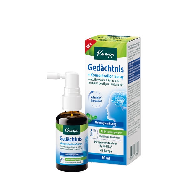 Kneipp Gedächtnis+konzentration Spray 30 ml