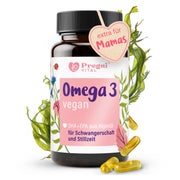 Produktabbildung: PregniVital Omega 3 für Schwangere, vegan 450mg DHA+EPA 60 St