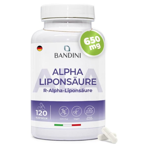 Bandini Alpha-Liponsäure Kapseln 120 St