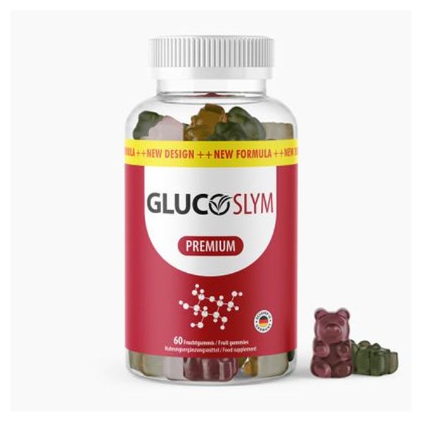 Glucoslym | Glucoslim - Premium Gummies | Diät 60 St