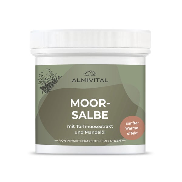 ALMIVITAL Moorsalbe - Tiefenwirksame Pflege mit langanhaltendem Wärmeeffekt 250 ml