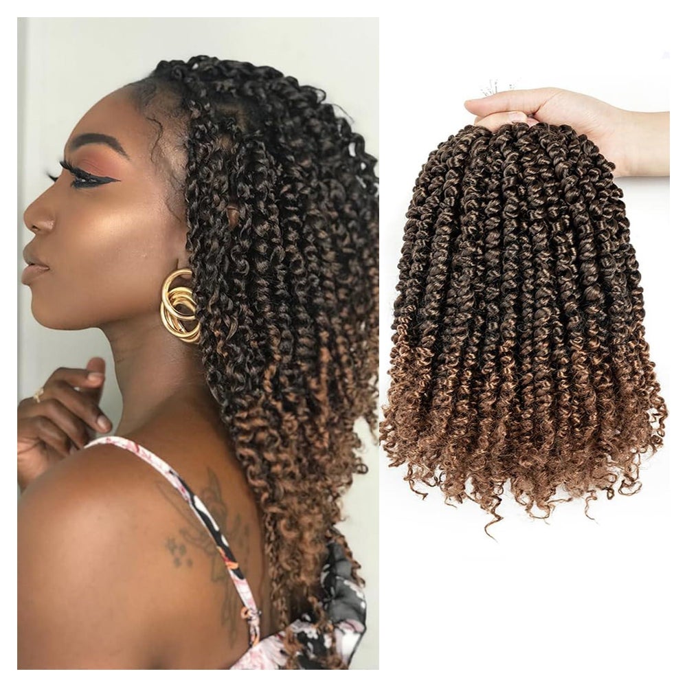 Haarverlängerung Häkeln Passion 30.5cm-12 Zoll (8er pack) T1 1 St