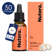 Lions Mane (Löwenmähne) Pilz-Extrakt 20:1 – hochkonzentrierte Tropfen mit 40% Beta-Glucanen aus 100% Fruchtkörpern 30 ml