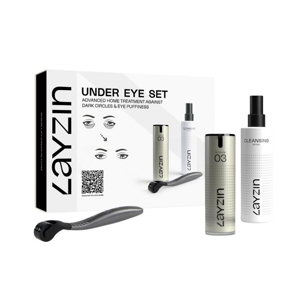 LAYZIN Unter-Augen-Dermaroller-Set gegen Falten 1 St