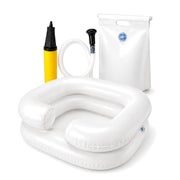 Produktabbildung: Pulox Haarwaschbecken - Mobile Patientendusche Komplett-Set 1 St