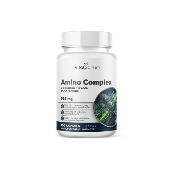VitaSanum® Amino Complex – 2 Kapseln Tagesportion 55 g