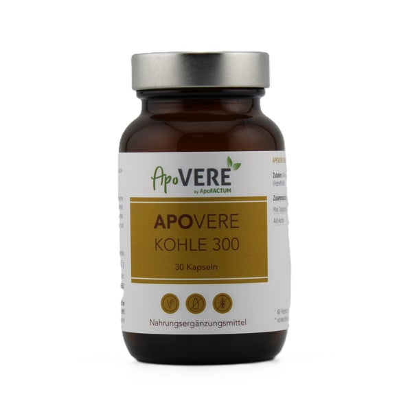 Apovere Kohle 300 Kapseln 30 St