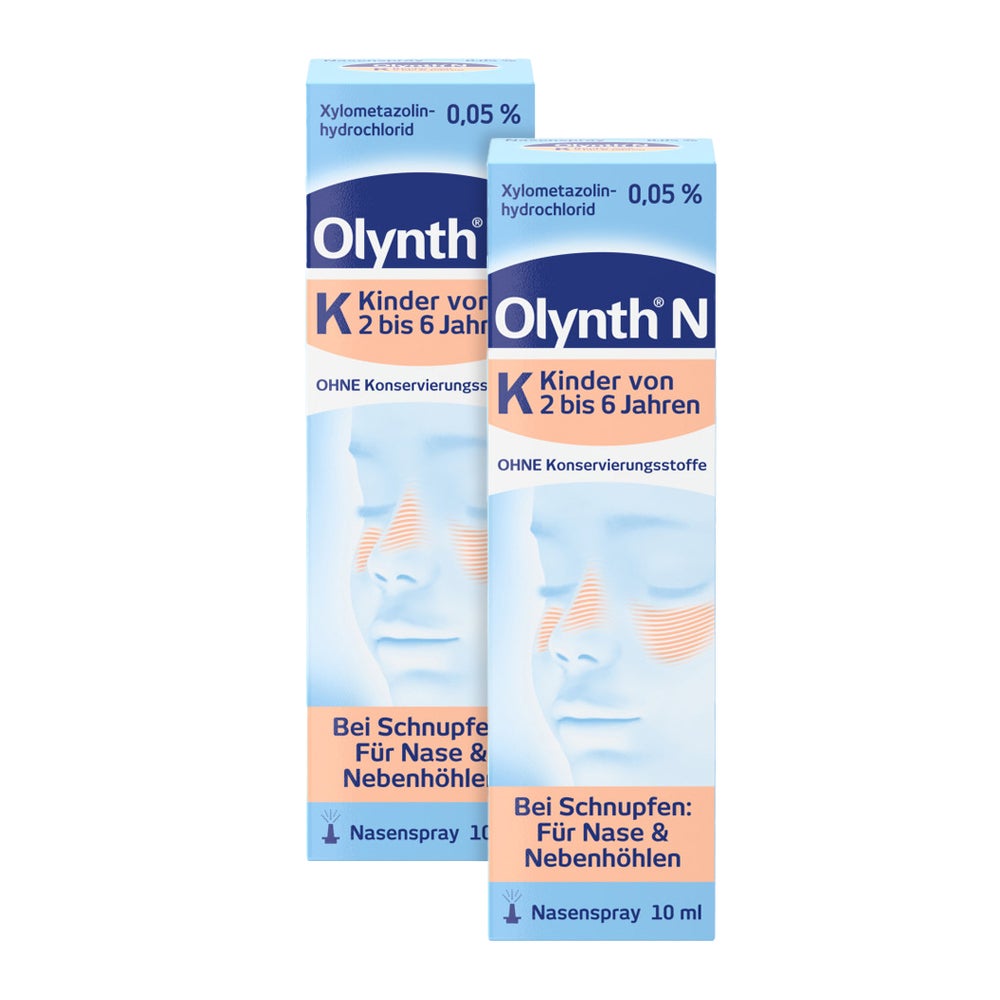 Olynth N 0,05% Nasenspr Kinder 2-6J DP 2X10 ml