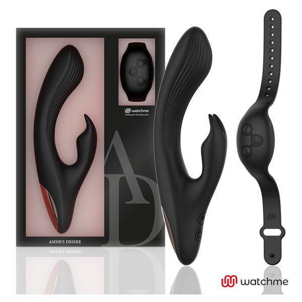 Anne´s Desire - Doppelstimulierender Vibrations-Plug 1 St
