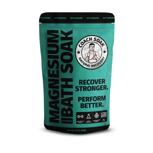 Coach Soak Magnesium-Badesalz Pfefferminz 1 St