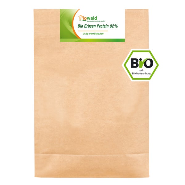 Piowald BIO Erbsenprotein - Isolat 2000 g