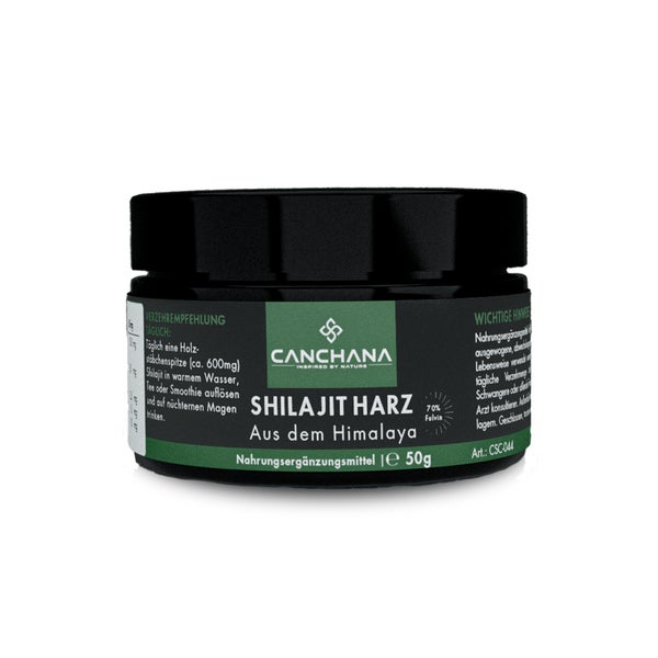 Canchana Shilajit Harz 70% Fulvinsäure 50 g