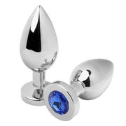 Metal Hard - Analstecker Diamant Blau Mittel