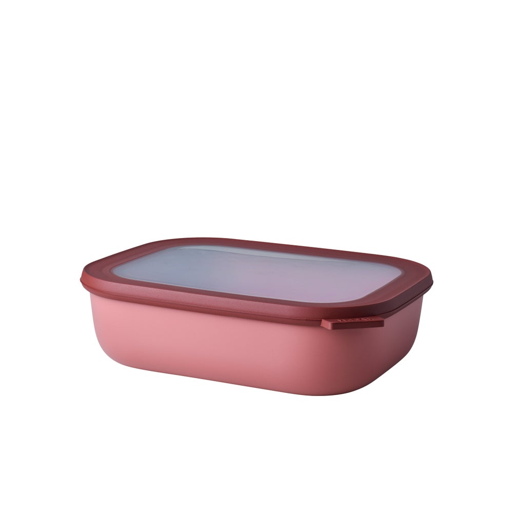 Mepal Multischüssel Cirqula Rechteckig 2000 ml Vivid mauve