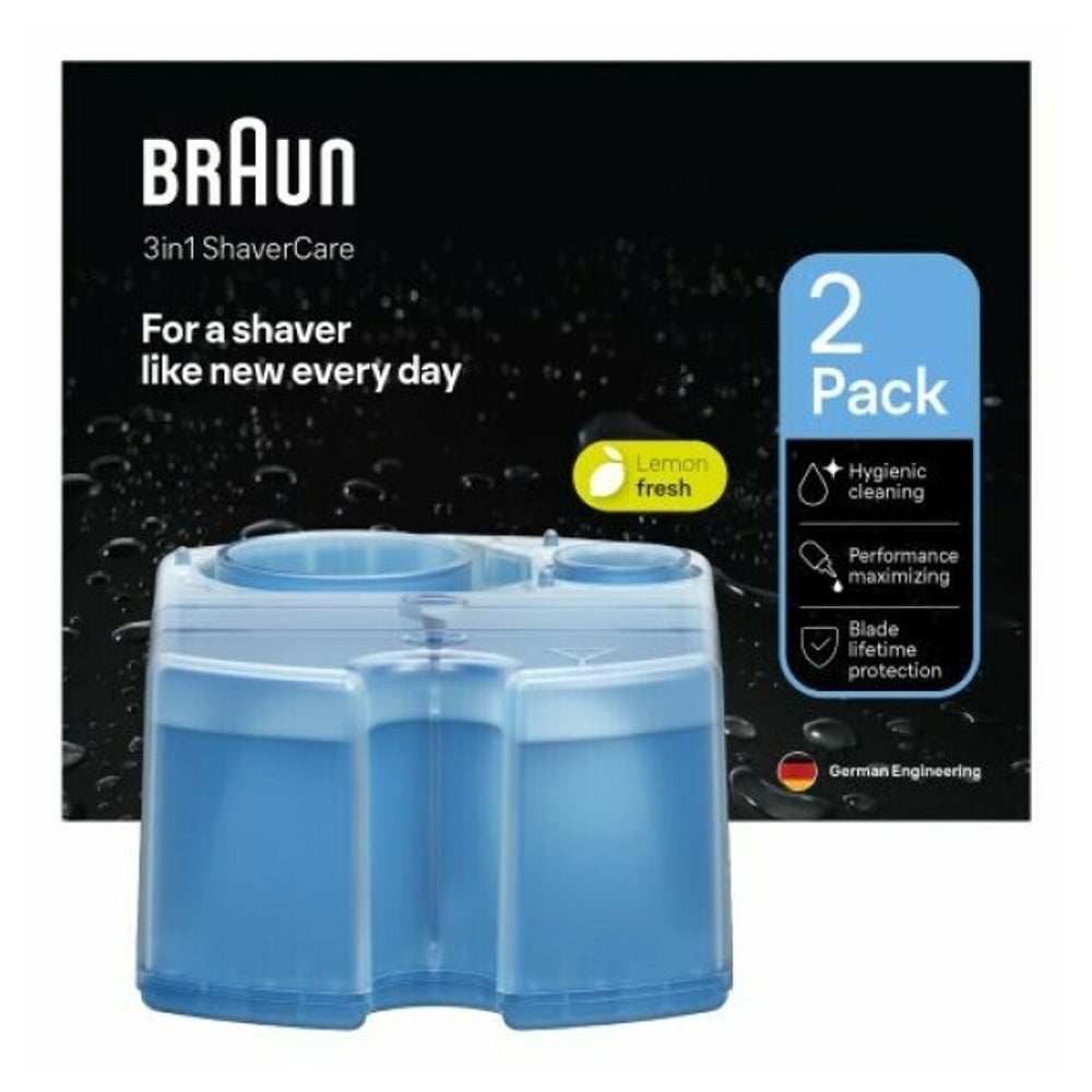 Braun Clean & Charge refills Cartouche de nettoyage