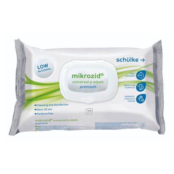 Mikrozid Universal P Wipes Premium Flächendesinf. 100 St