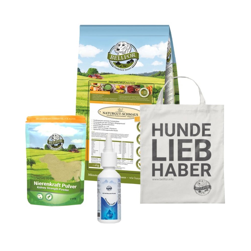 Bellfor Ohrenpflege Set für große Hunde mit Futtermittelallergie 4,110g 4110 g