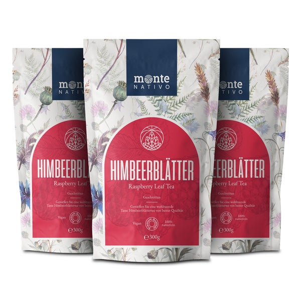 Monte Nativo Himbeerblätter Kräutertee lose 3x300 g