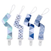 Scherketten 4er Set Polyester gewebt mit Clip für Mädchen Ju 1 St