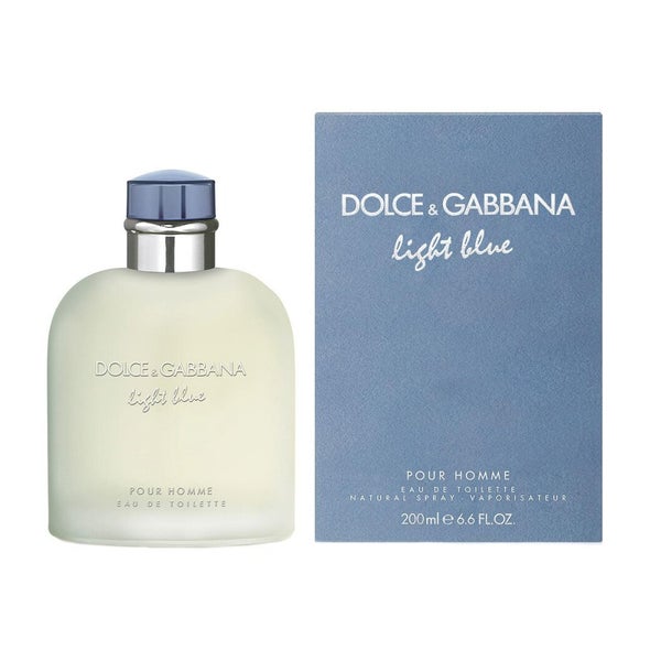 DOLCE & GABBANA Eau de Toilette Dolce & Gabbana Light Blue Pour Homme Eau de Toilette 200ml 0,2 l