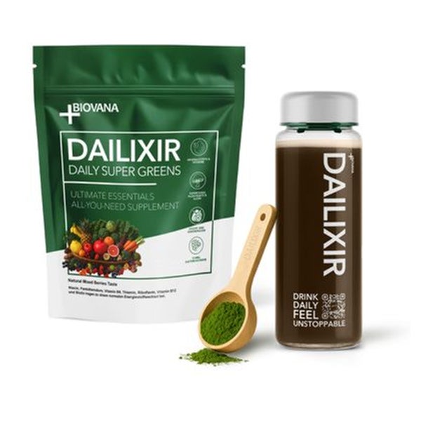 Biovana Dailixir (450g) | im Set mit Flasche & Löffel 450 g