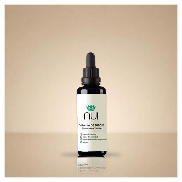 NUI Vitamin D3 1.000 IE, 50 ml Tropfen 50 ml