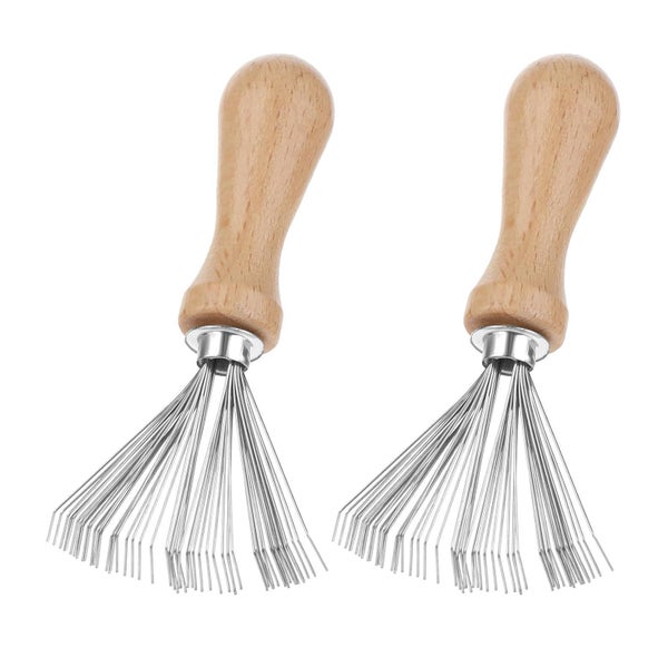 2 Stück Haarbürsten Reiniger Mini Bürstenreiniger Tragbarer 1 St