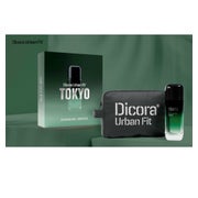 Dicora Urban Fit Tokio - Eau de Toilette mit Kosmetiktasche  für Ihn 150 ml