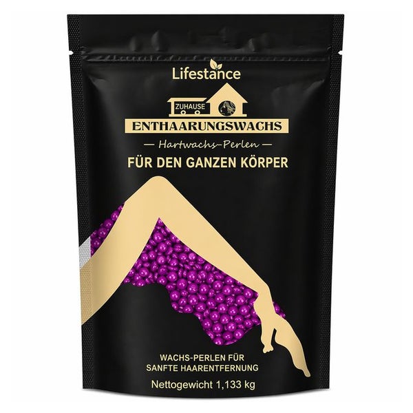 Lifestance Waxing Perlen Wachsperlen  Violett 1133 g