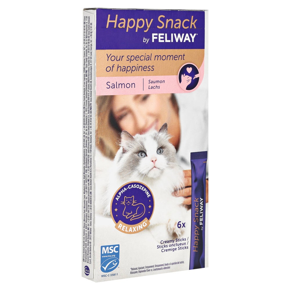 Happy Snack by FELIWAY® Salmon 6er 90 g