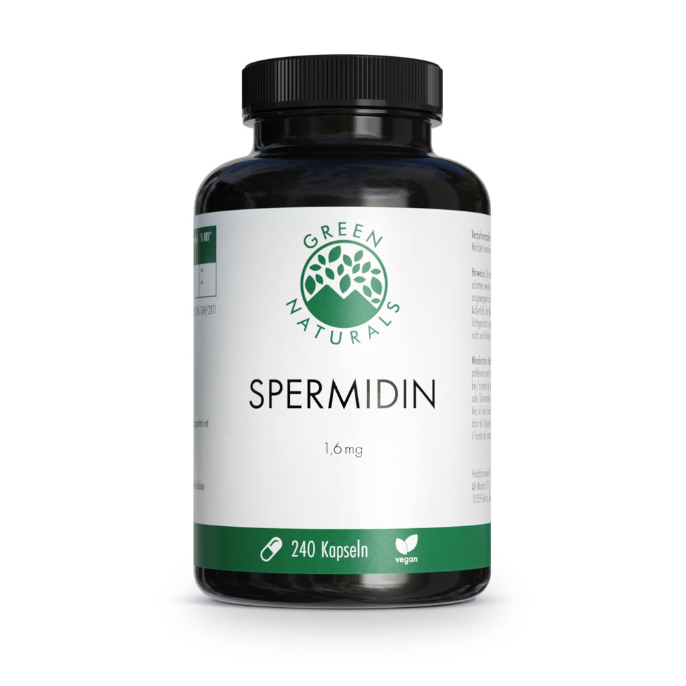GREEN NATURALS Spermidin 1,6 mg vegan 240 St