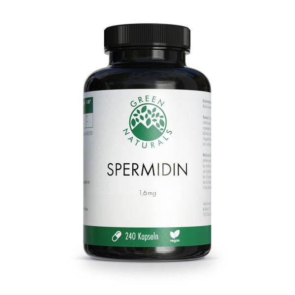 GREEN NATURALS Spermidin 1,6 mg vegan 240 St