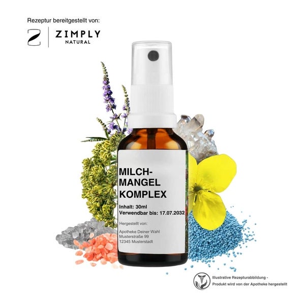 Zimply Natural MILCHMANGEL KOMPLEX - Pflanzbasierte Rezeptur 30 ml