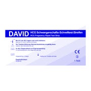 10 x David Schwangerschaftstest Streifen 10 miu/ml HCG Schnelltest