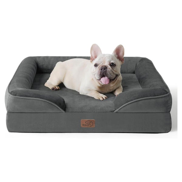 Hundebett orthopädisches rutschfest L 71 x B 58 x H 17 cm Du 1 St