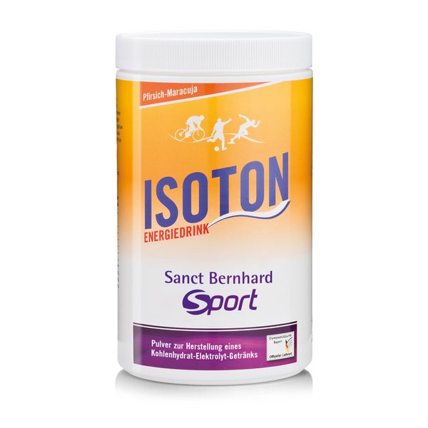 Sanct Bernhard Isoton-Energiedrink Pfirsich-Maracuja 900 g