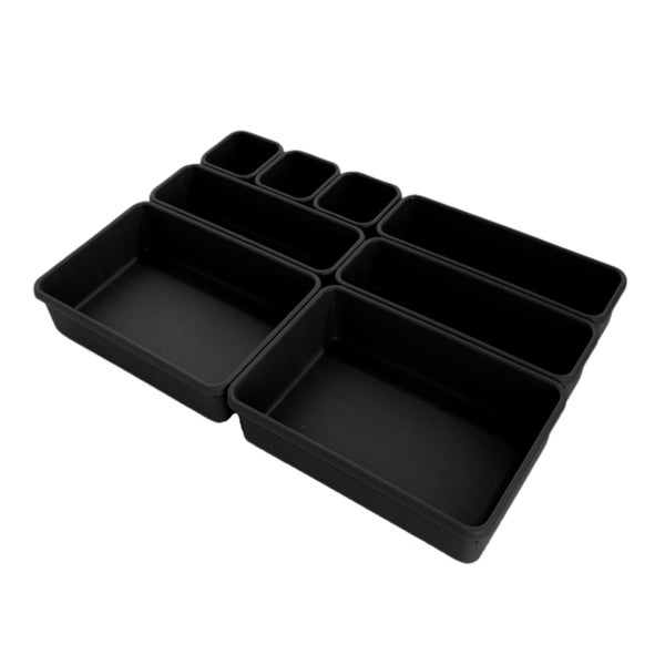 UNIQ Schubladen-Organizer-Set, 8-teilig - Weiß