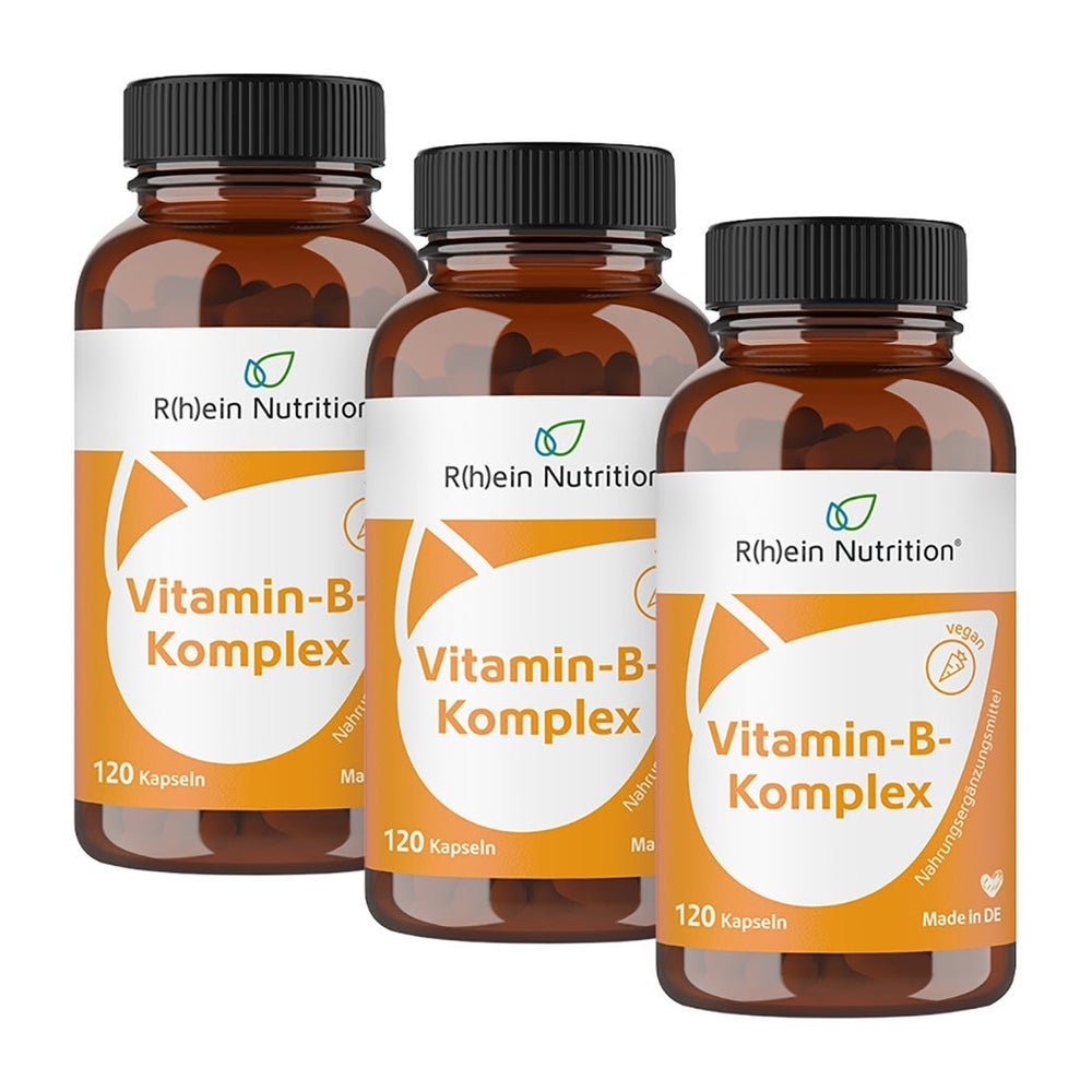 Dreierpack Vitamin B Komplex Kapseln 3X120 St