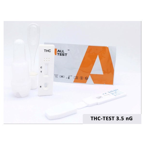 AllTest - THC-Test Drogenschnelltest, 3,5ng/ml - 5 St. 5 St