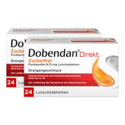 DOBENDAN Direkt Lutschtabl. Doppelpack 2X24 St