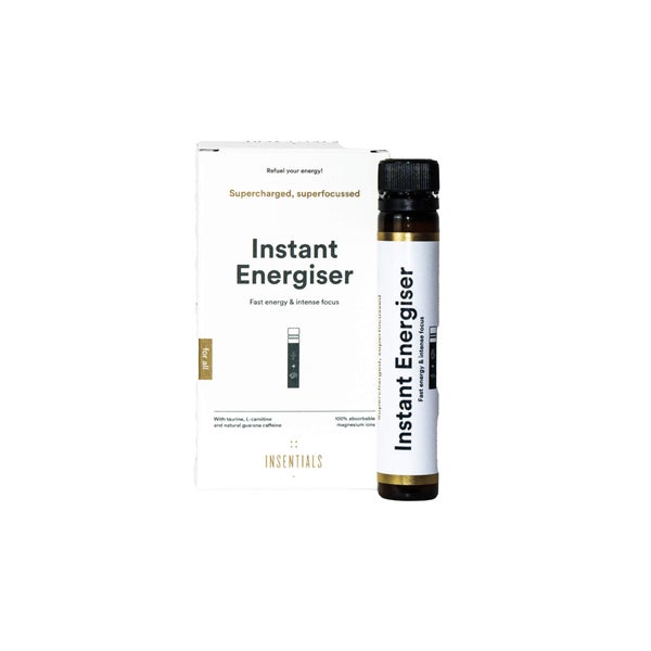 Insentials Instant Energiser Shot – Sofortige Energie & Konzentration – The Tester 1 St