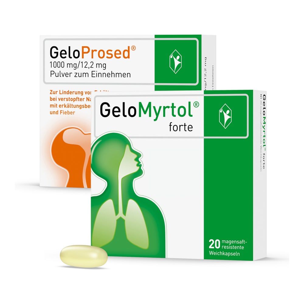 GeloMyrtol forte + GeloProsed 1 Set
