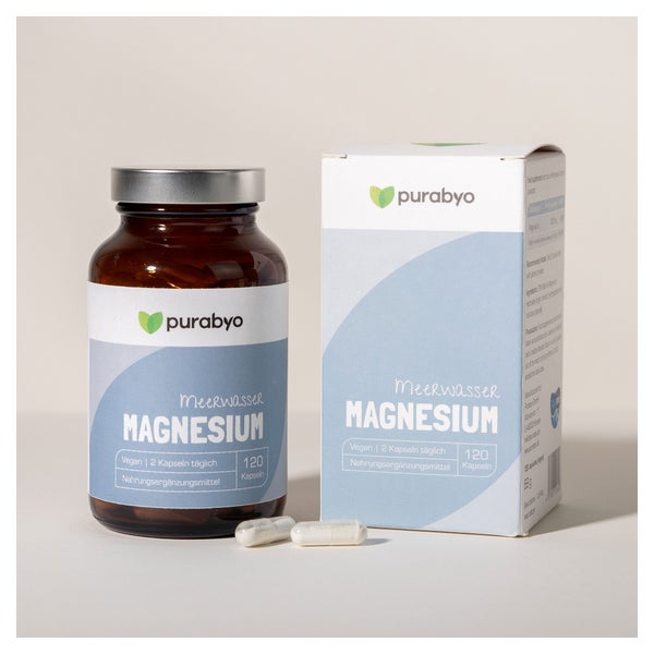 Purabyo Natürliches Magnesium Aquamin™ 120 St