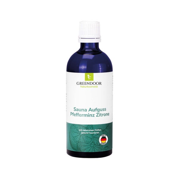 GREENDOOR Saunaaufguss Pfefferminz Zitrone 100 ml