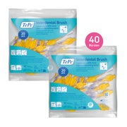 TePe Interdentalbürsten 2er Set, Gelb + Gelb 40 St