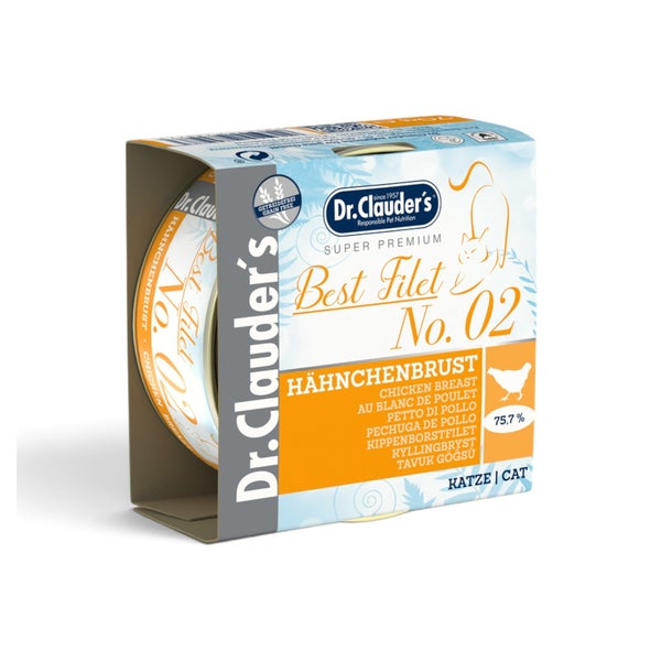 Dr.Clauder's Cat Best Filet Nassfutter