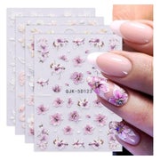 Nagelsticker 3D Blumen selbstklebend 5D stereoskopisch Naila 1 St