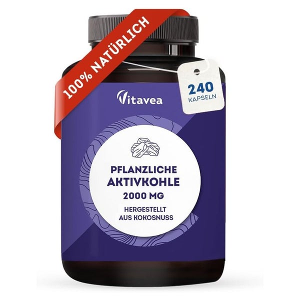 Vitavea Aktivkohle Tabletten 240 St