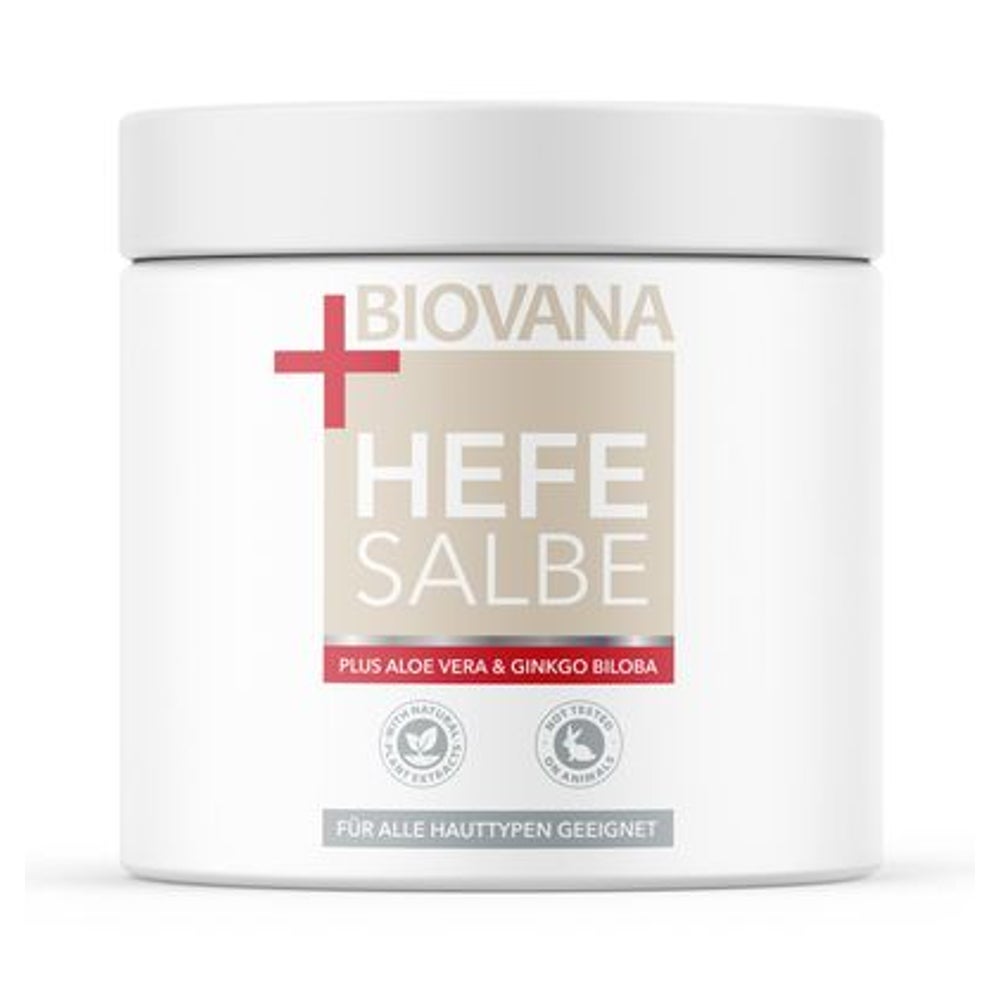 Biovana Hefesalbe Hautpflege mit Aloe Vera 100 ml 200 ml